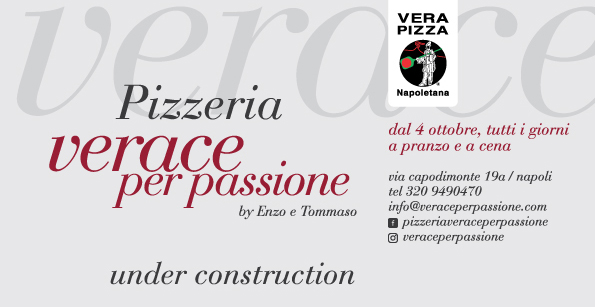 Pizzeria Verace Per Passione - Via Capodimonte 19/a - Napoli.